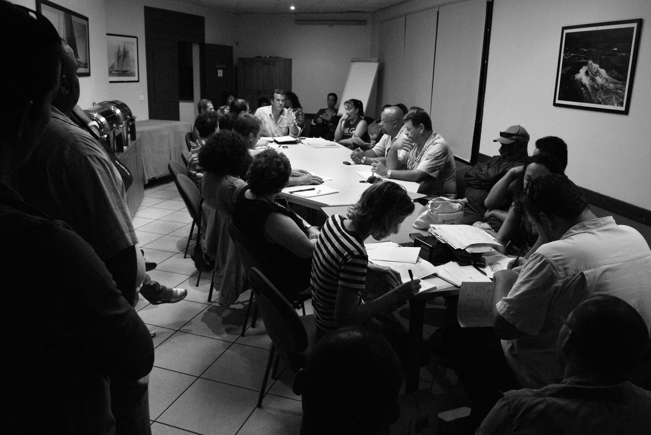 Réunion de travail