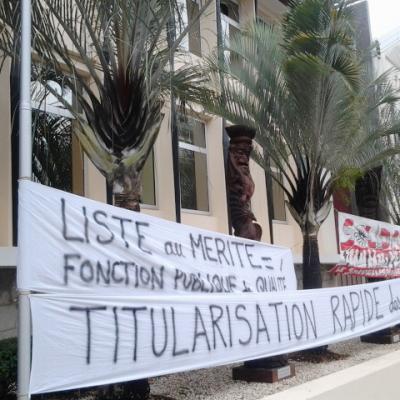 Mouvement Congrès (Loi de Pays d'intégration) Aout 2014